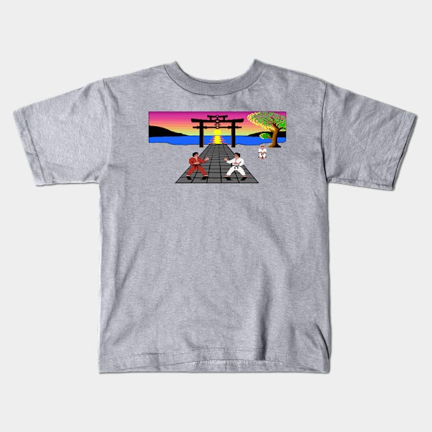 Fight ! Kids T-Shirt by WkDesign